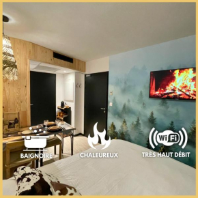 Chalet Studio Premium, WIFI, Chaleureux